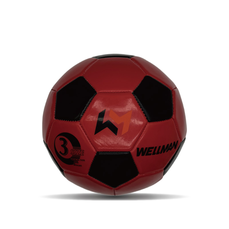 Palloni da calcio in PVC ecologici cuciti a macchina 3 per bambini