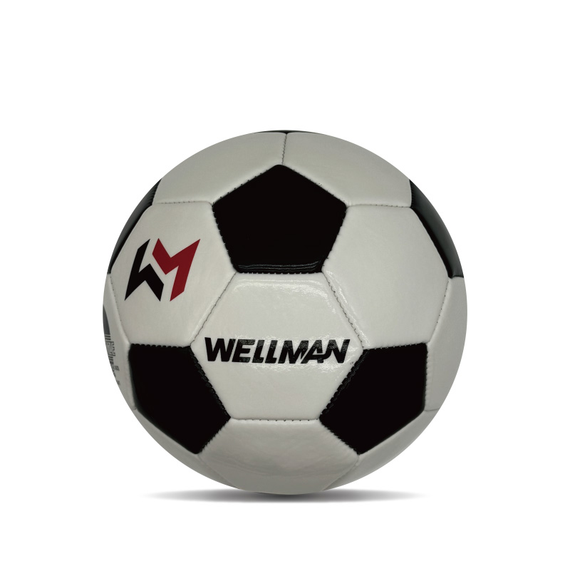 Palloni da calcio in PVC ecologici cuciti a macchina 3 per bambini