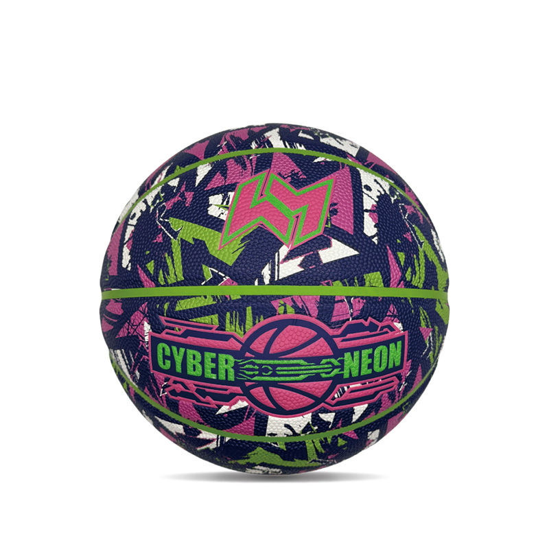 Pop personalizzato Pop cyberpunk stampato PU Sports/Gift Basketball Ball Dimensioni 7